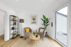 Wohnzimmer südblick  (KI generiert)