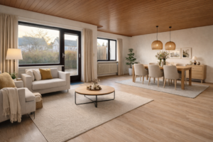 Wohnidee Wohn-Essbereich (KI)