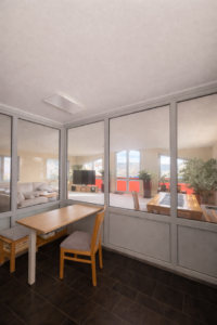 Küche kl. Sitzgruppe Whg. 1