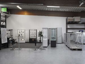 Fertigungshalle m. Schwingboden