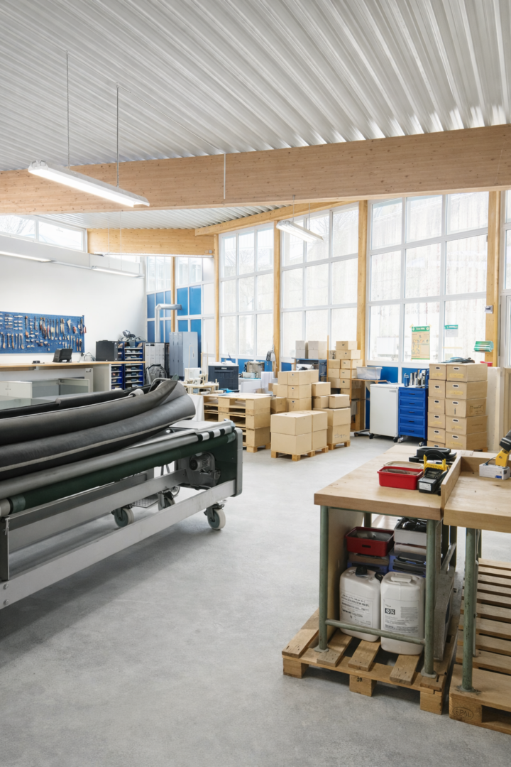 Halle (vermietete Fläche)