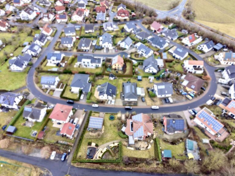 Luftaufnahme Wohngebiet