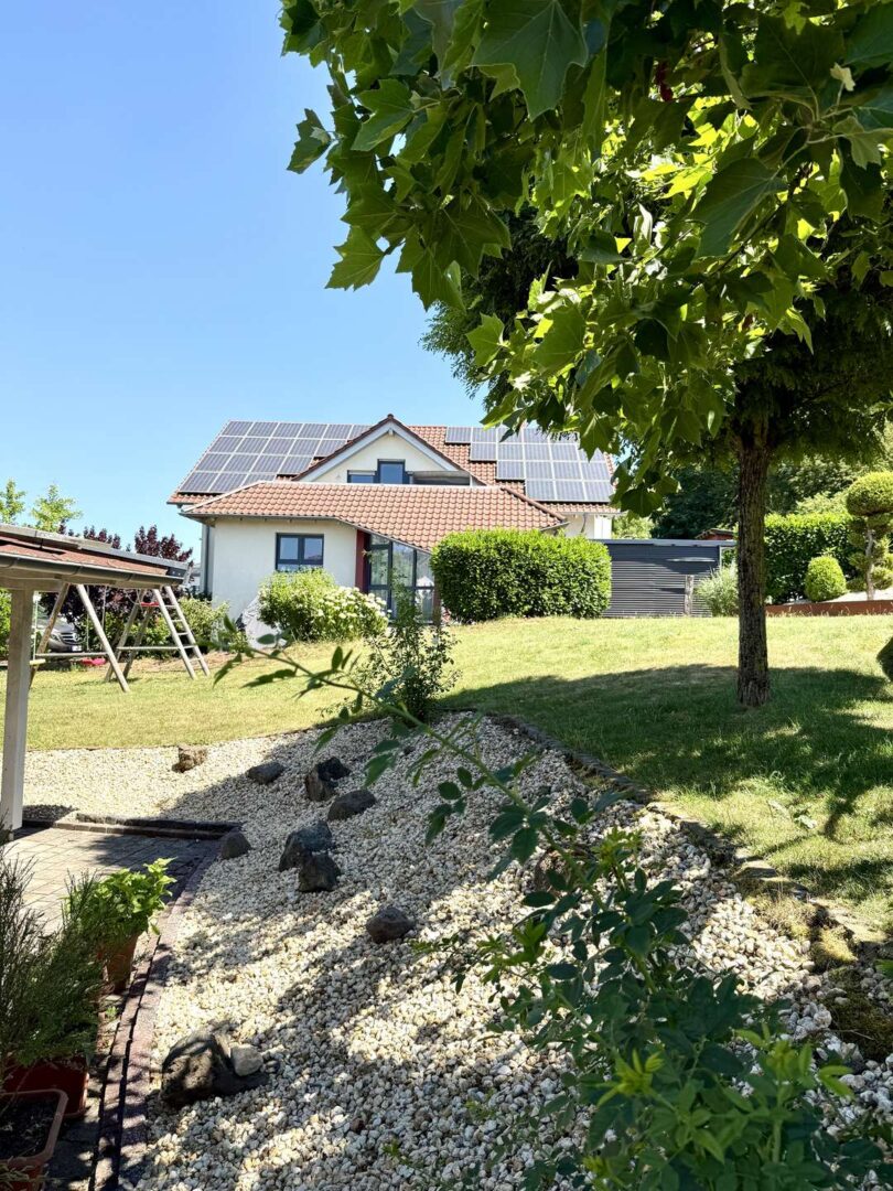 Haus seitlich