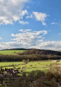 Ausblick von der Terrasse