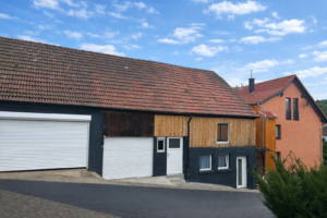 seitliche Sicht mit Nutzfläche