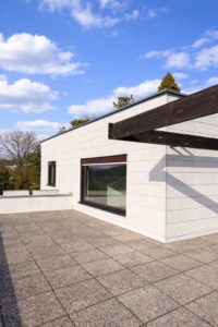Terrasse / Wohnzimmerfenster