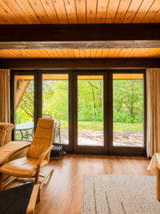 Blick zur Terrasse