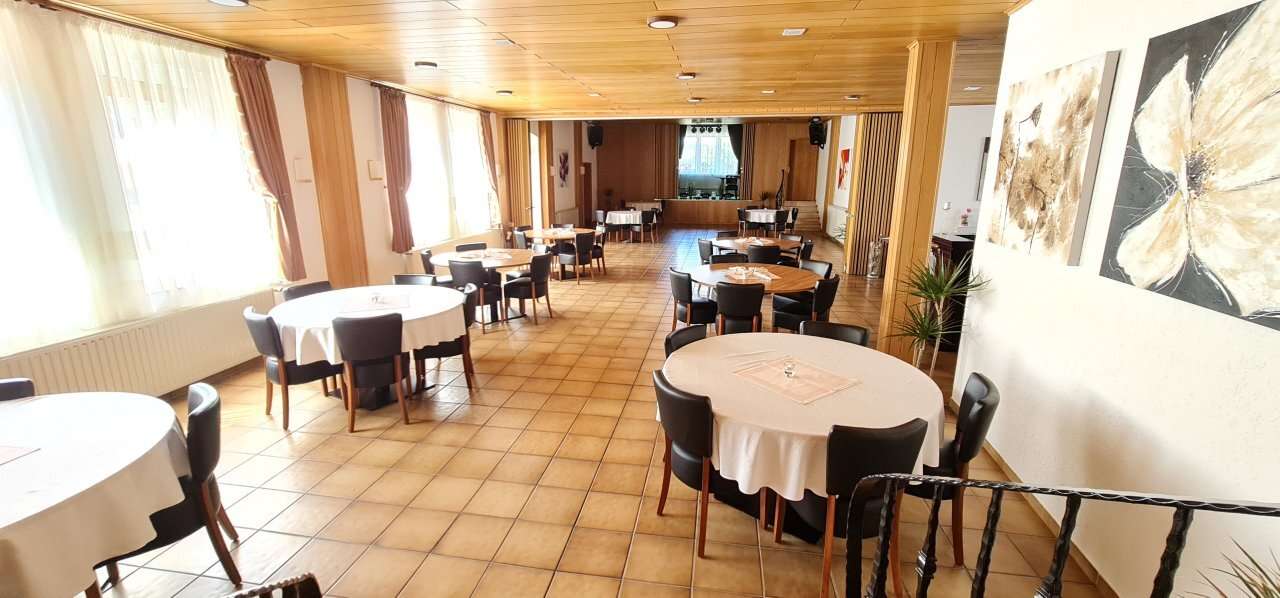 Saal blick Bühne